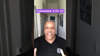 Scripture for today - Colossians 3:23-24 | Meditate Word | Bible Audio