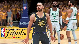 NBA Finals: CELTICS vs WARRIORS | NBA 2K22 Realistic Gameplay