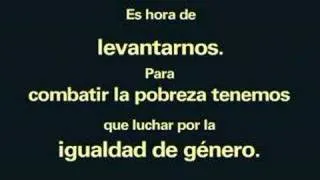 ¡Levántate! ¡Alza la voz contra la pobreza y la desigualdad!