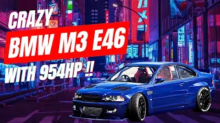 CarX Street - Crazy BMW M3 E46 Swap 2JZ 954HP! (4K Gameplay)