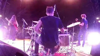 zombie ( cranberries)   drum cam live 2018