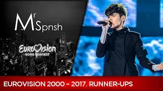 Eurovision Song Contest 2000-2017 ALL  runner-ups