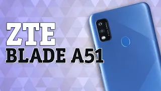 Мобільний телефон ZTE Blade A51 2/64 GB Blue (850643)