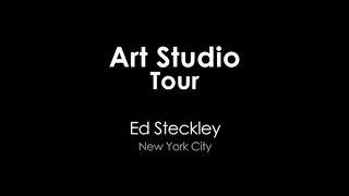 Artist's Studio Tour with illustrator Ed Steckley