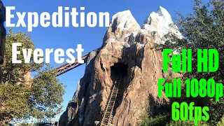 Expedition Everest On Ride Disney's Animal Kingdom, Gopro Hero 7 Black 1080p 60fps HD. POV. 2019