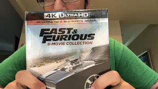 Fast & Furious 8-Movie Collection 4K Ultra HD Blu-Ray Unboxing