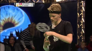 Bitburger Badminton Open 2016 | SF M2-MS | Anders Antonsen vs Sourabh Varma