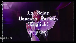 Vanessa Paradis - La Seine (English) sped up/nightcore