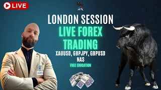 🔴LIVE FOREX TRADING GBPJPY, XAUUSD, GBPUSD, NAS - LONDON SESSION -  THURSSDAY 2ND MAY 24