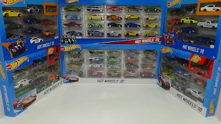 Hot Wheels 10 and 20-packs with multipack exclusives from 2019-2014