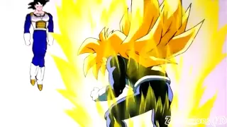 Gohan goes SSJ for the first time [720p HD]