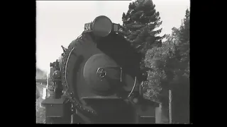 loco SAR 500 class hauling The Overland in Adelaide Hills