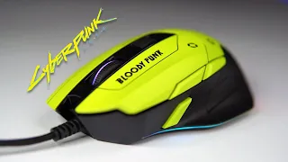 A4tech CYBERPUNK 2077 Edition Mouse [ Bloody W70 Max Bloody PUNK ] Complete Details & Review In Urdu