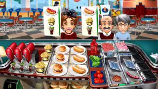 【Cooking Fever】🍔Fast Food Court : Level 40 (3 stars⭐️⭐️⭐️)
