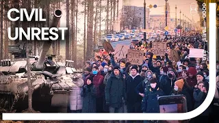 Protests in Russia threaten the country's stability. Day 11.