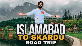 Islamabad to skardu by road 🚗 | 1800 kilometres tour| upper kachura lake 🛥️ | skardu series part 1 🎉