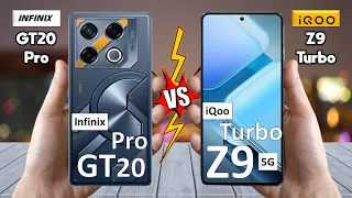 Infinix GT 20 Pro Vs iQOO Z9 Turbo - Full Comparison 🔥 Techvs