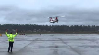 N246CH arriving at PDX