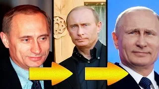 КАК ИЗМЕНИЛСЯ ПУТИН С 1995 ПО  2019гг. + НЕСКОЛЬКО ФАЛЬШИВЫХ ПУТИНОВ