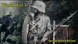 World War 1 German Combat Impression - Uniform Review! A Late War German Soldier 1917 / 1918!