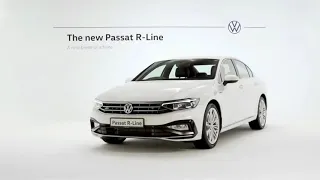 the new Volkswagen Passat R-Line -2021 - Interior and Exterior- Style and Performance