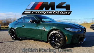 1 of 2! 2023 BMW M4 Competition Individual British Racing Green on Kylami Orange #wearem