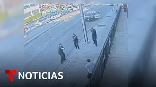 Divulgan video de hombre sin piernas baleado por la policía | Noticias Telemundo