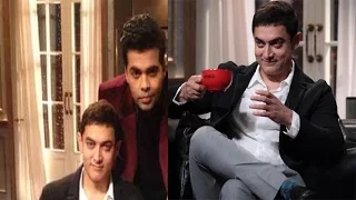 Koffee With Karan 5: Aamir Khan, Fatima Sana Sheikh & Sanya Malhotra Promoting Dangal On The Show