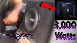 Tiny 8” Subwoofer Eats 3000 Watts For Breakfast!! | Skar 8