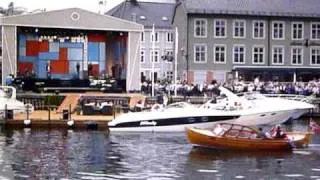 A1 - Take you home. Performing at a  tv show in Arendal