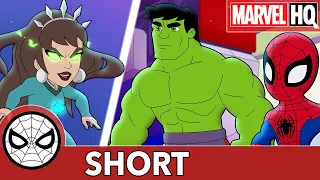 Spidey & Hulk Tackle Body & Mind! | Marvel Super Hero Adventures - Aww... Do I Have To? | SHORT