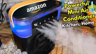 Portable Humidifier Air Cooler Fan Mini Cooler for Home UNBOXING on Amazon