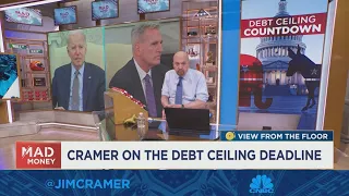 We are on the same path as the 'disasterous 2011 debt ceiling fight', says Jim Cramer