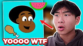 There's a RACIST song about BLACK PEOPLE... (BLACK PEOPLE SONG REACTION!!)