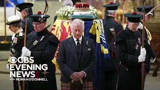 Royal family pays tribute to Queen Elizabeth in Scotland