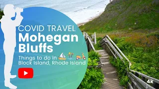 Exploring Block Island - Mohegan Bluffs | Things to do in New Shoreham, Rhode Island | Travel Vlog