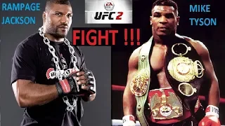 (Бой ВЕКА) RAMPAGE JACKSON против MIKE TYSON  !!!!!!!!!! BRUTAL FIGHT !!!!!!!!!!!!!!!!!!!!!!!