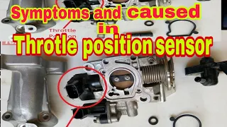 Throtle position sensor faults and symptoms / caused and effect of bad Throtle position sensor andam