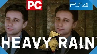 Heavy Rain - PC vs PS4 | Graphics Comparison (4K)