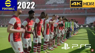 eFootball 2022 Next Gen Gameplay PS5 4K 60FPS