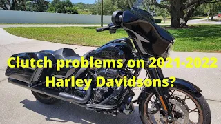 How to adjust the cable clutch lever on 2021-2022 Harley Touring bikes