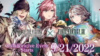 WOTV FFBE x FINAL FANTASY XIII Collaboration Incoming!