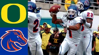 Boise State vs #17 Oregon 2008 Highlights