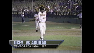 LICEY vs AGUILAS  1986 NARRADO