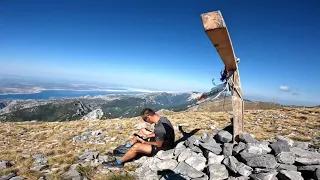 Sveto brdo,  1751m, Južni Velebit, s Perom, 03.08.2022.