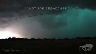 04-28-2023 Gatesville to Troy, TX - Strong Rain-Wrapped Tornado -Cars Sheltering-Ominous Storm Color