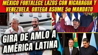 ¡AMLO se acerca a Venezuela y Nicaragua! Nueva maniobra ante Washington. Hará gira en Latinoamérica.