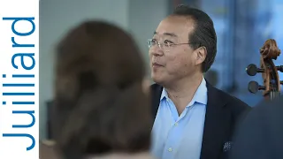 Yo-Yo Ma & Juilliard Dancers | Who's in the Studio at Juilliard?