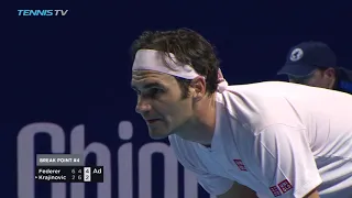 Federer Fights Through, Will Face Struff | Basel 2018 Highlights Day 2