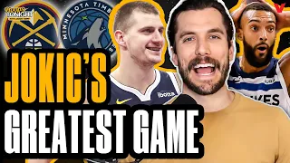 How Nikola Jokic had GREATEST GAME of his career in Nuggets Game 5 win vs. Wolves | Hoops Tonight